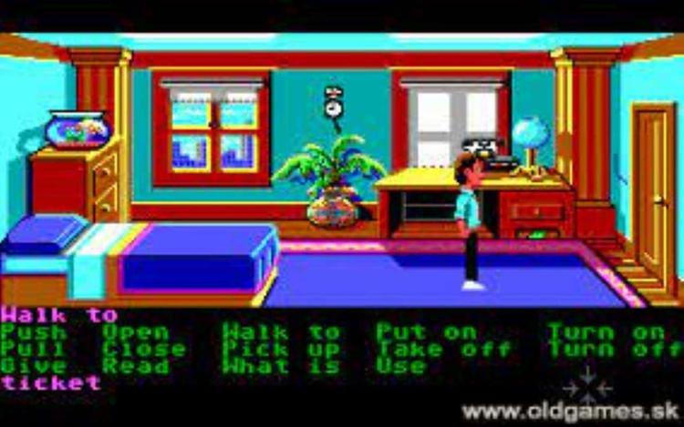Gameplay screen of Zak McKracken and the Alien Mindbenders (5/8) Gameplay screen of Zak McKracken and the Alien Mindbenders (5/8)