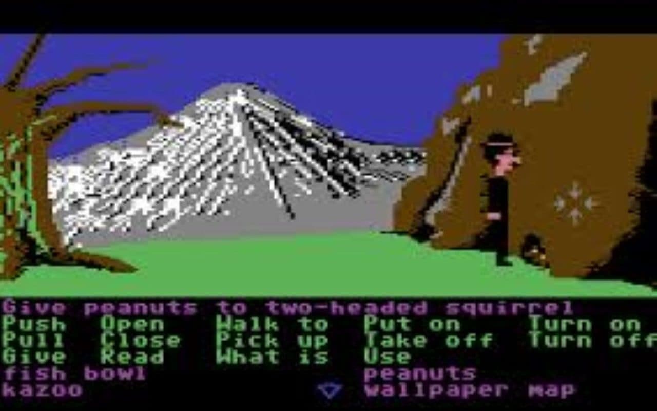 Gameplay screen of Zak McKracken and the Alien Mindbenders (2/8) Gameplay screen of Zak McKracken and the Alien Mindbenders (2/8)