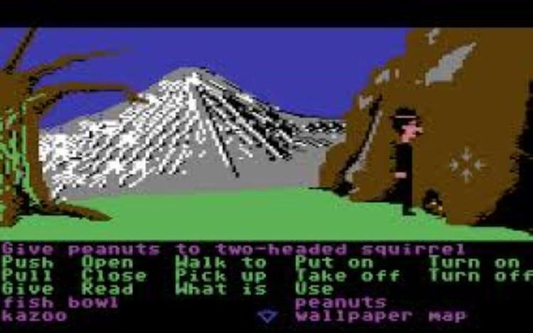 Gameplay screen of Zak McKracken and the Alien Mindbenders (2/8) Gameplay screen of Zak McKracken and the Alien Mindbenders (2/8)