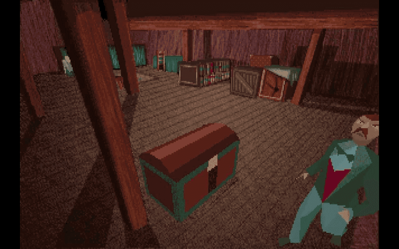 Gameplay screen of Alone in the Dark (5/8) Gameplay screen of Alone in the Dark (5/8)