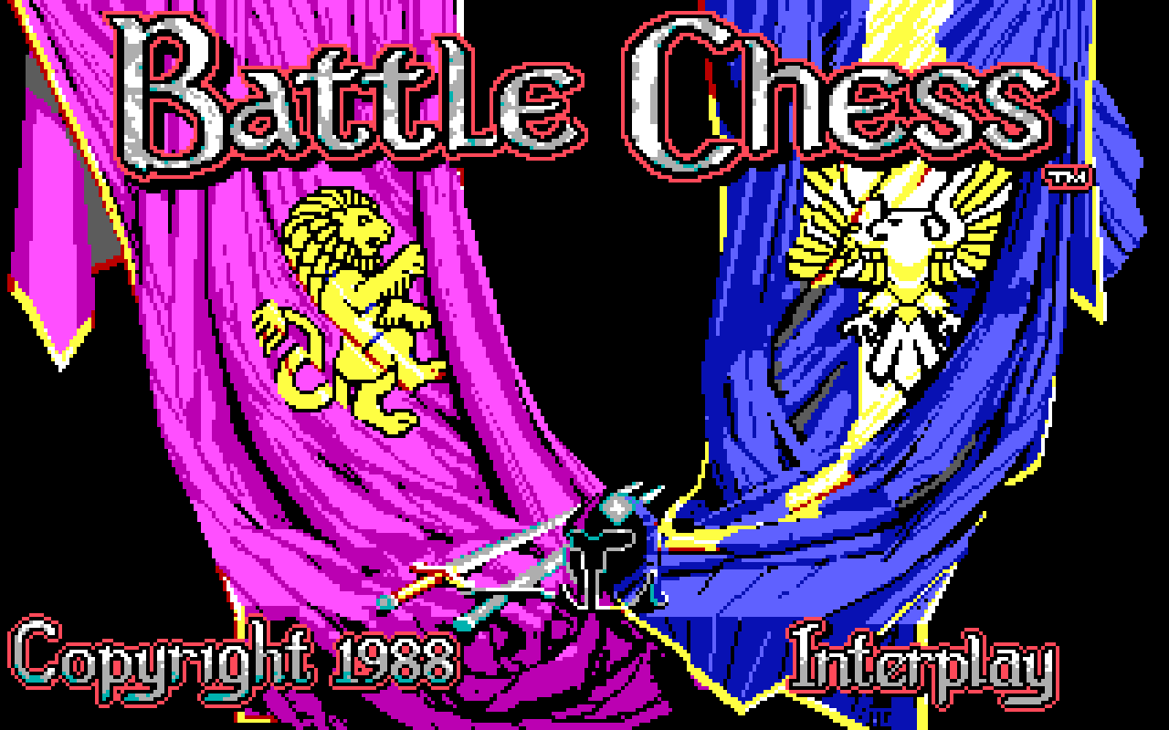 Gameplay screen of Battle Chess (2/8) Gameplay screen of Battle Chess (2/8)