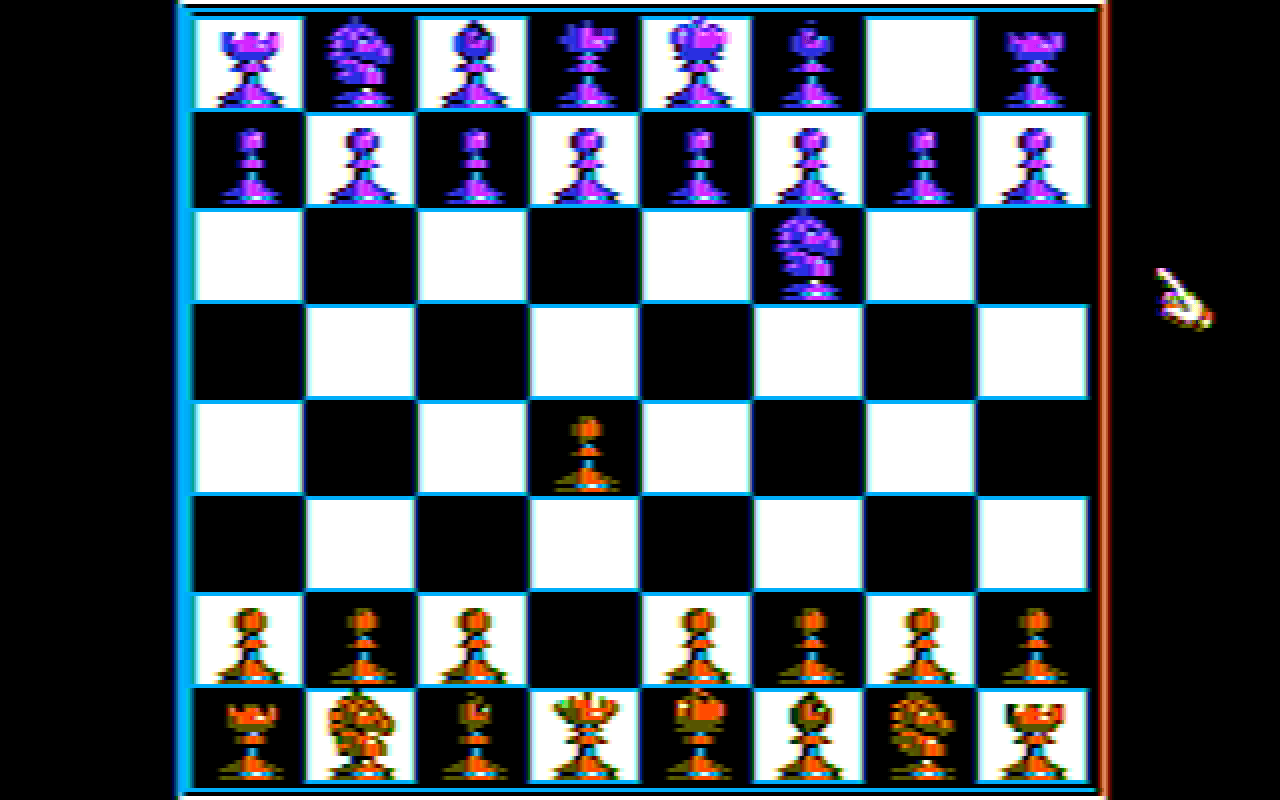 Gameplay screen of Battle Chess (3/8) Gameplay screen of Battle Chess (3/8)