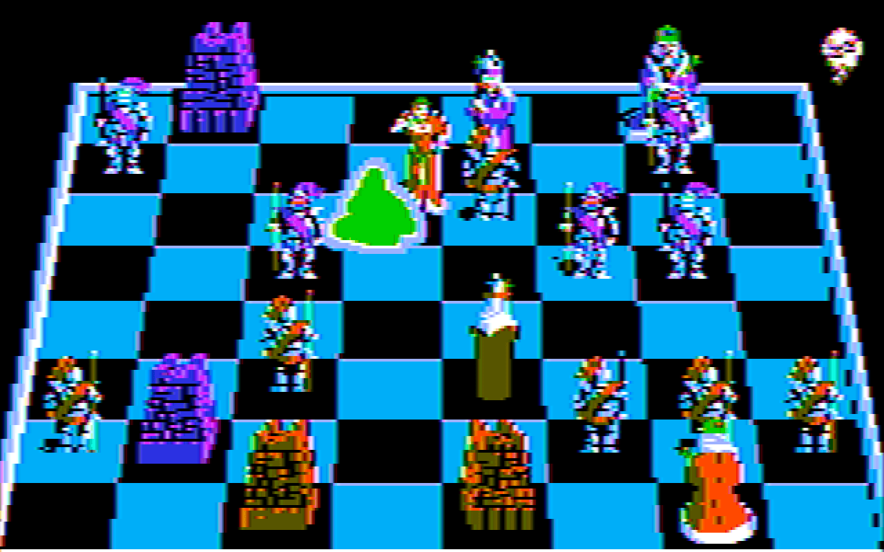 Gameplay screen of Battle Chess (5/8) Gameplay screen of Battle Chess (5/8)