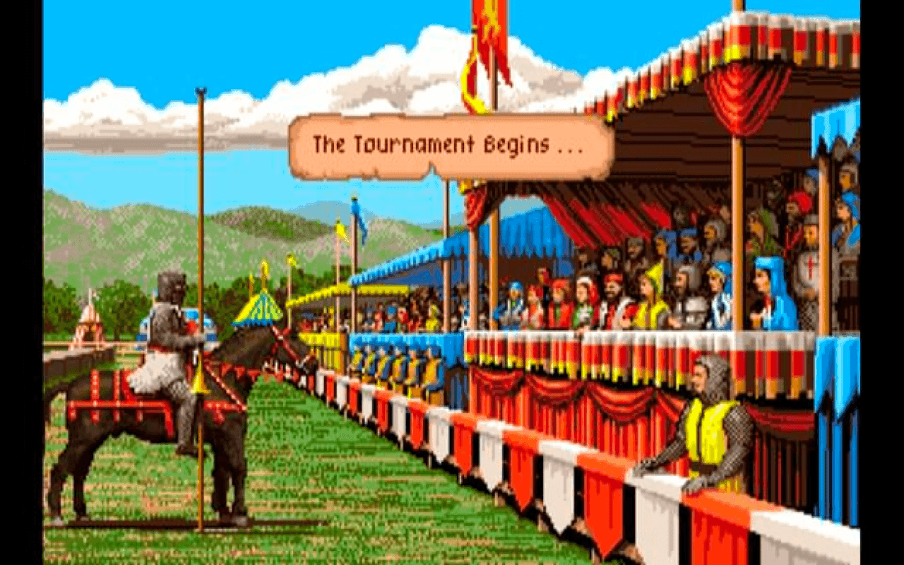 Gameplay screen of Defender of the Crown (6/8) Gameplay screen of Defender of the Crown (6/8)