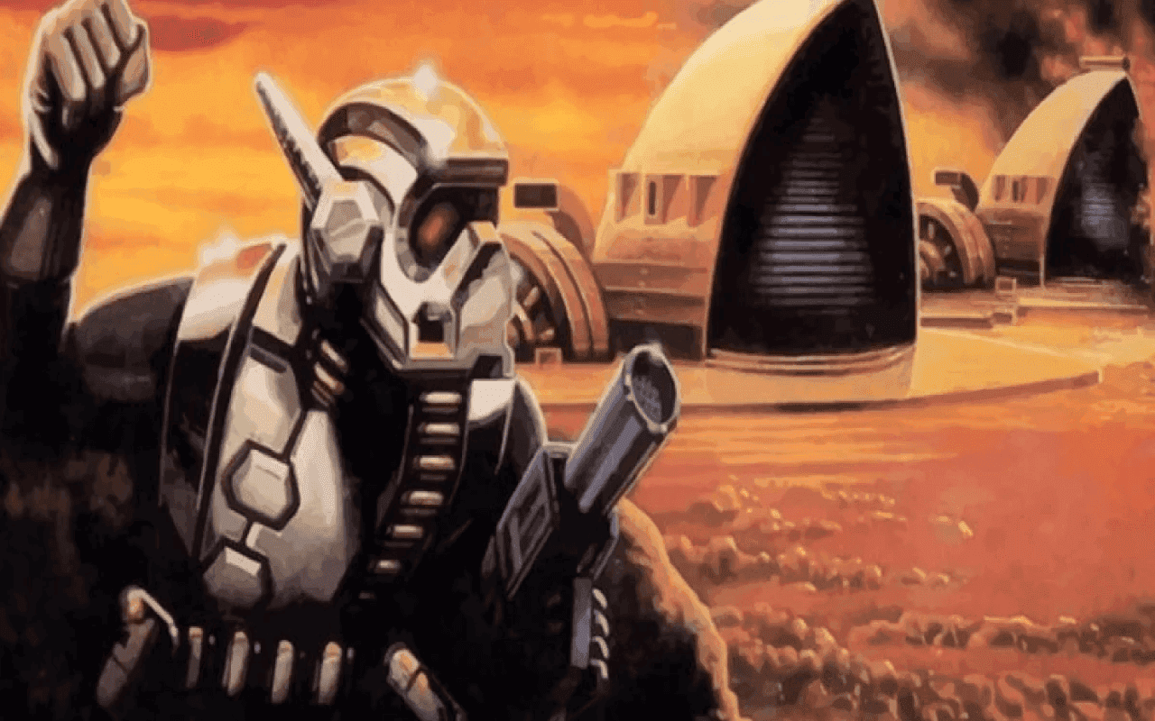 Gameplay screen of Dune II: The Building of a Dynasty (7/8) Gameplay screen of Dune II: The Building of a Dynasty (7/8)