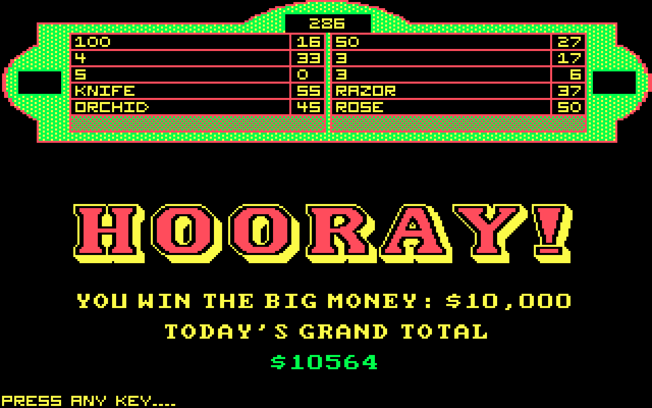 Gameplay screen of Family Feud (5/8) Gameplay screen of Family Feud (5/8)