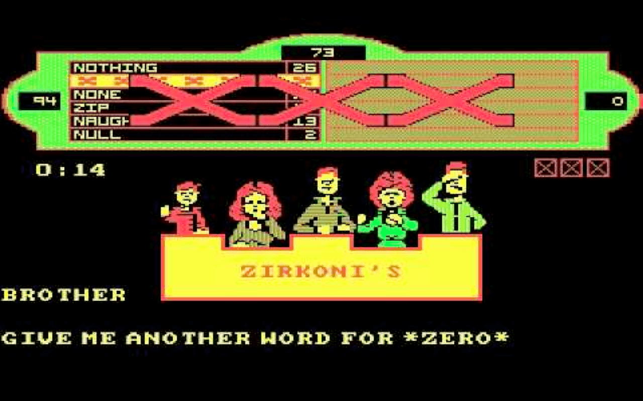 Gameplay screen of Family Feud (8/8) Gameplay screen of Family Feud (8/8)