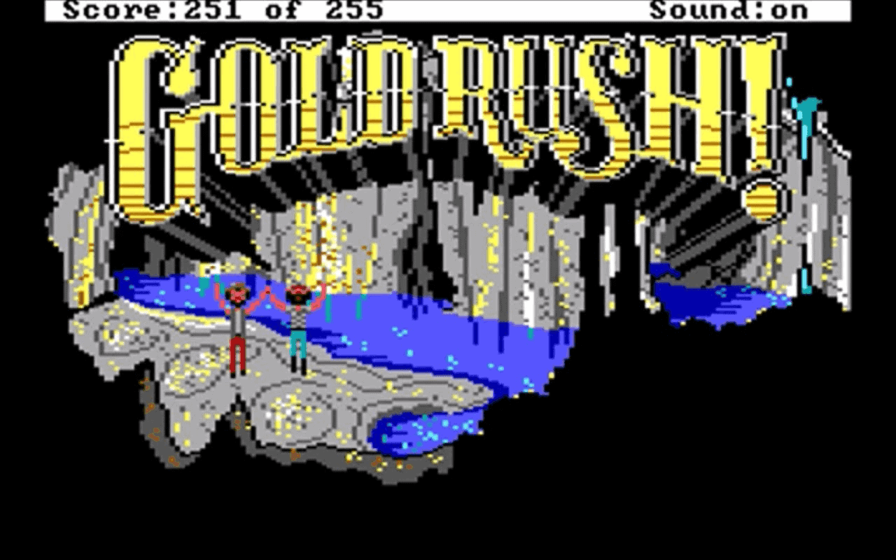Gameplay screen of Gold Rush! (6/8) Gameplay screen of Gold Rush! (6/8)