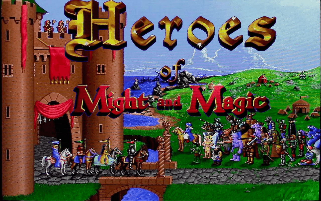 Gameplay screen of Heroes of Might and Magic (7/8) Gameplay screen of Heroes of Might and Magic (7/8)
