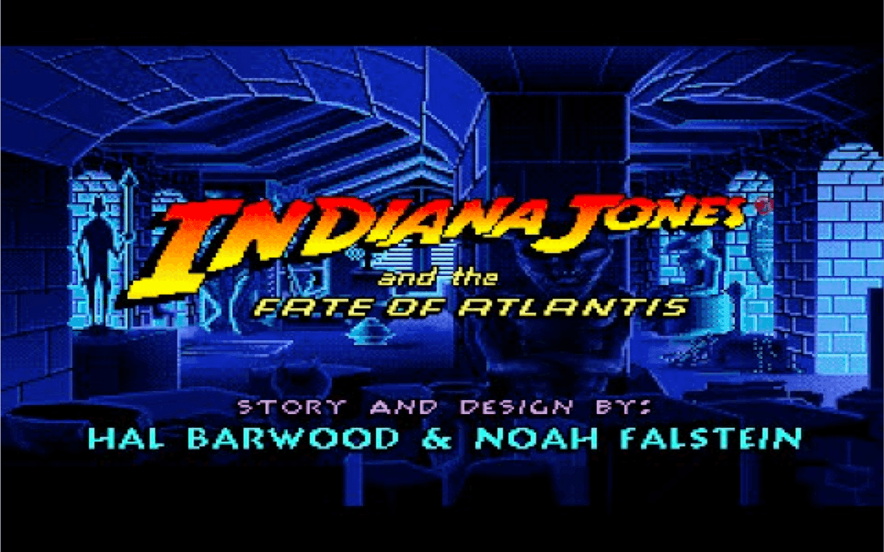 Gameplay screen of Indiana Jones and the Fate of Atlantis (2/8) Gameplay screen of Indiana Jones and the Fate of Atlantis (2/8)