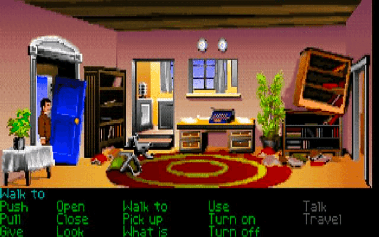 Gameplay screen of Indiana Jones and the Last Crusade: The Graphic Adventure (7/8) Gameplay screen of Indiana Jones and the Last Crusade: The Graphic Adventure (7/8)