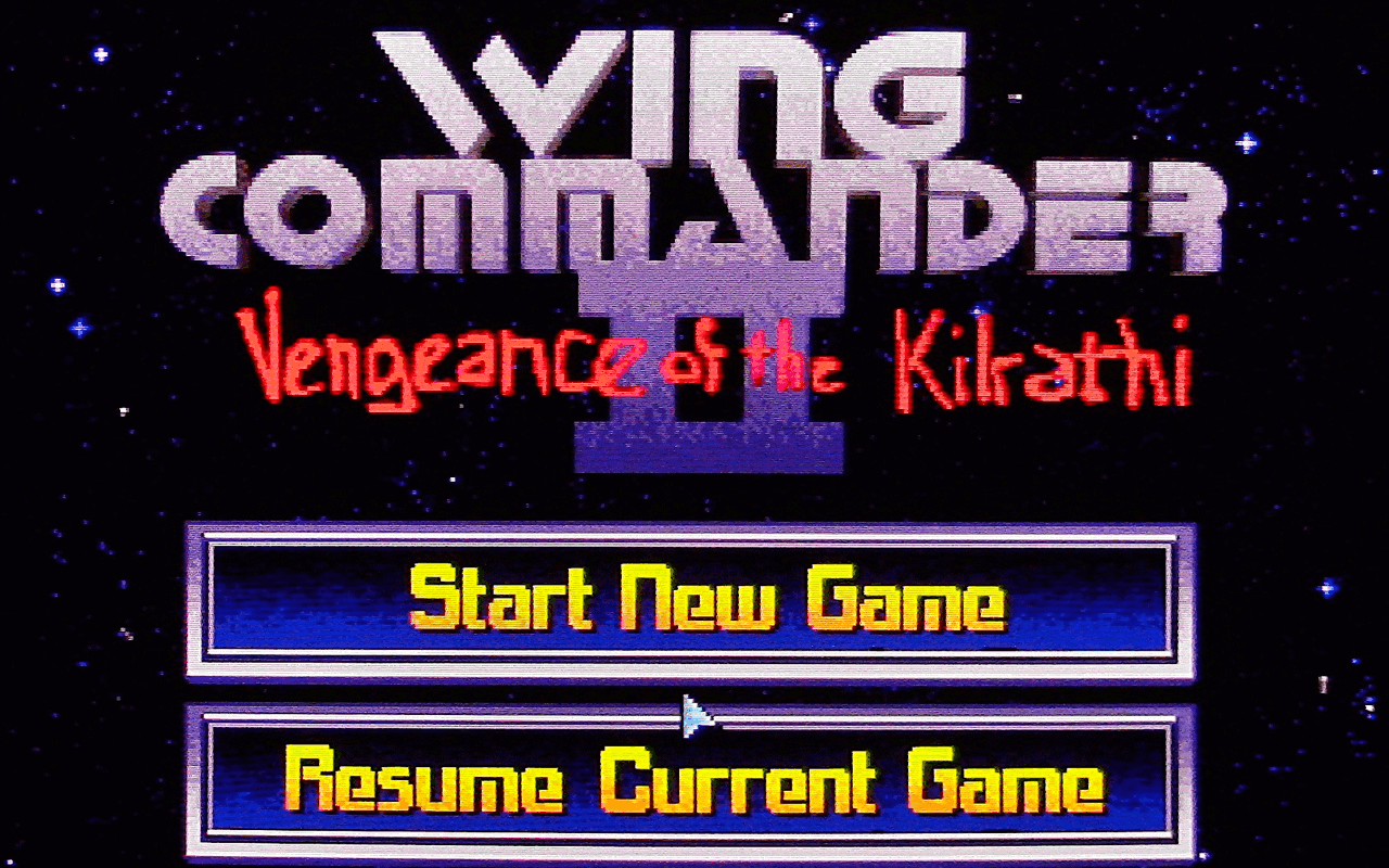 Gameplay screen of Wing Commander II: Vengeance of the Kilrathi (8/8) Gameplay screen of Wing Commander II: Vengeance of the Kilrathi (8/8)