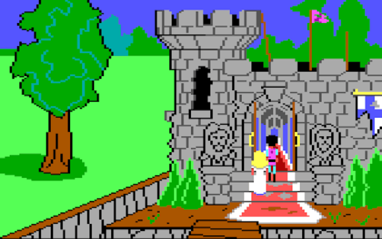 Gameplay screen of King's Quest (8/8) Gameplay screen of King's Quest (8/8)