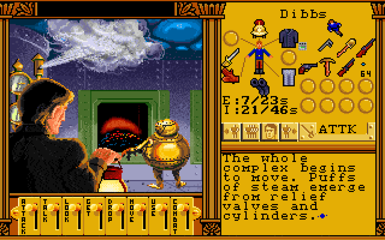 Gameplay screen of Ultima: Worlds of Adventure 2 - Martian Dreams (2/8) Gameplay screen of Ultima: Worlds of Adventure 2 - Martian Dreams (2/8)