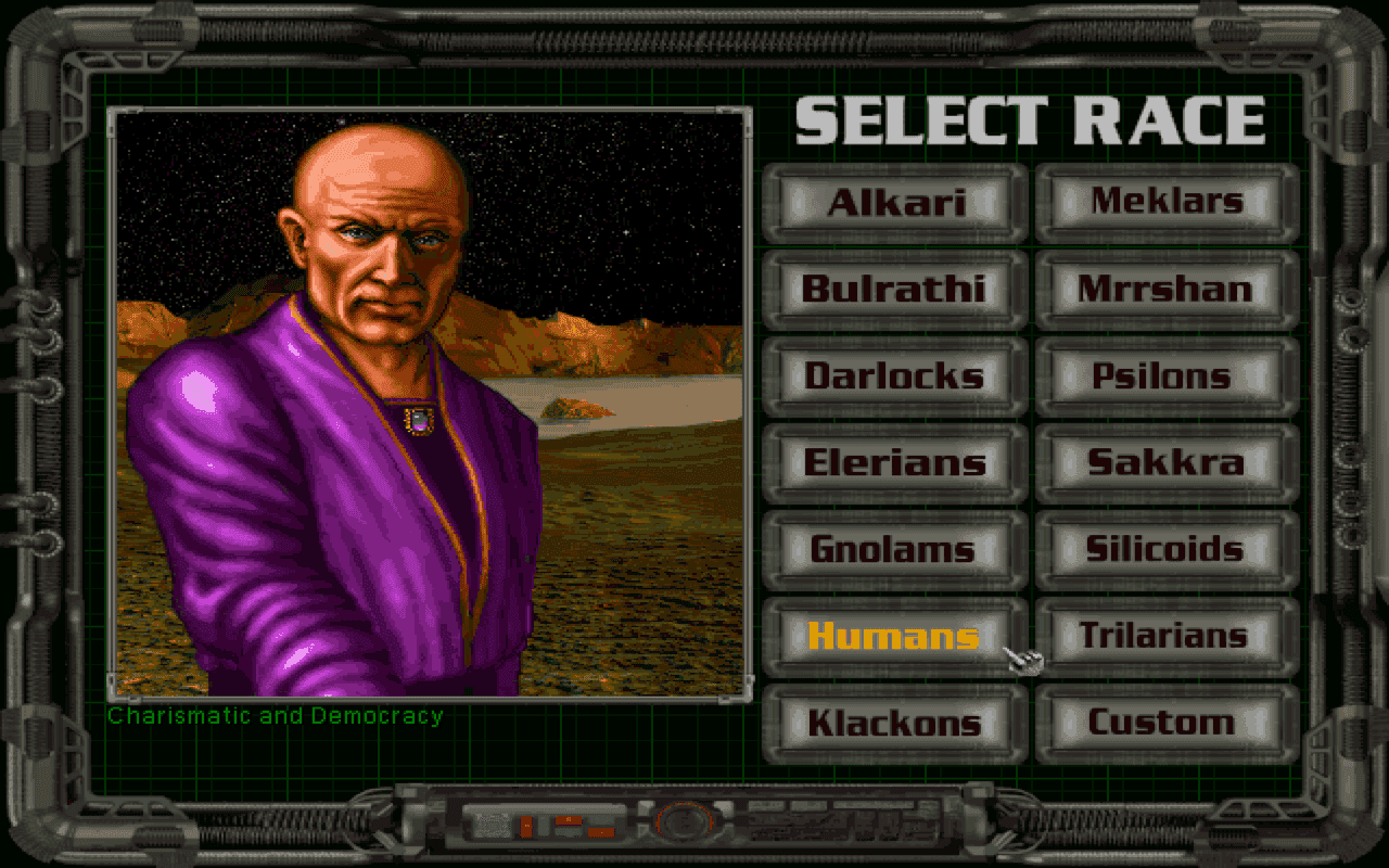 Gameplay screen of Master of Orion II: Battle at Antares (2/8) Gameplay screen of Master of Orion II: Battle at Antares (2/8)