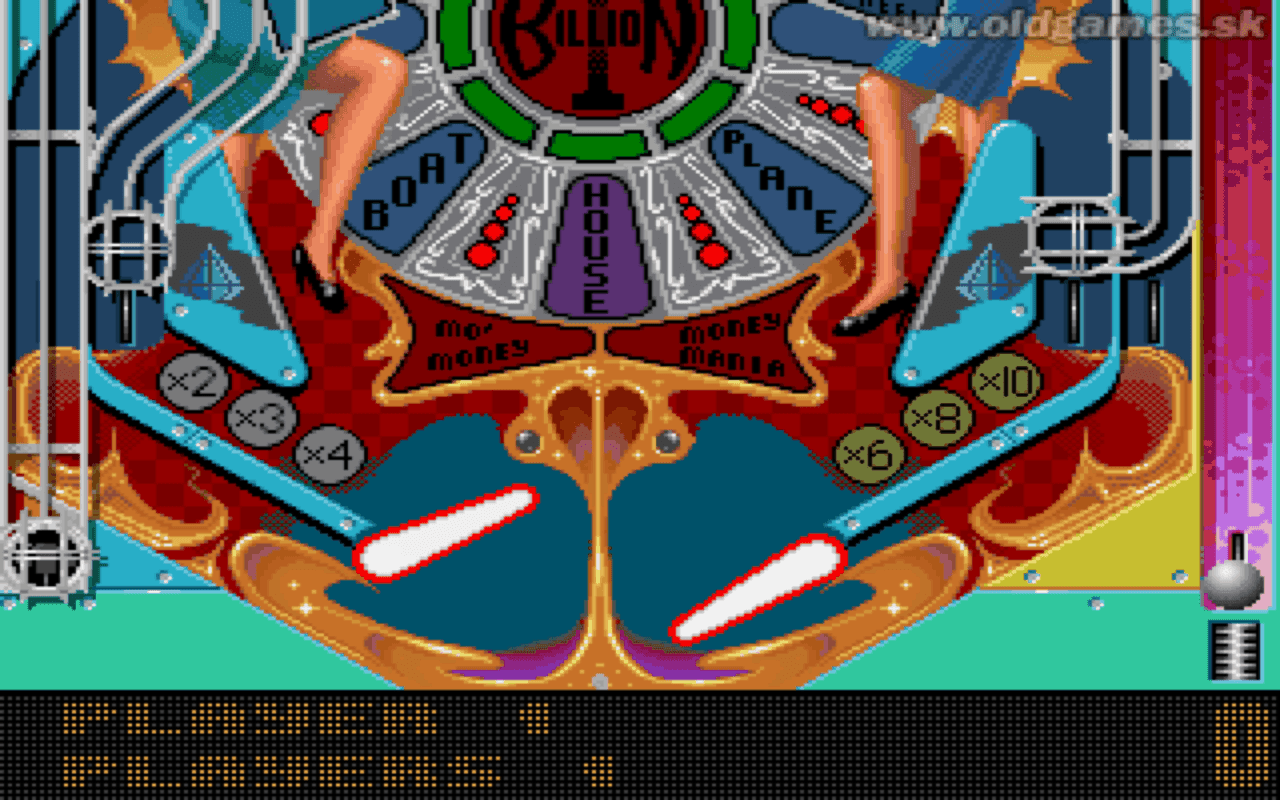 Gameplay screen of Pinball Fantasies (2/8) Gameplay screen of Pinball Fantasies (2/8)