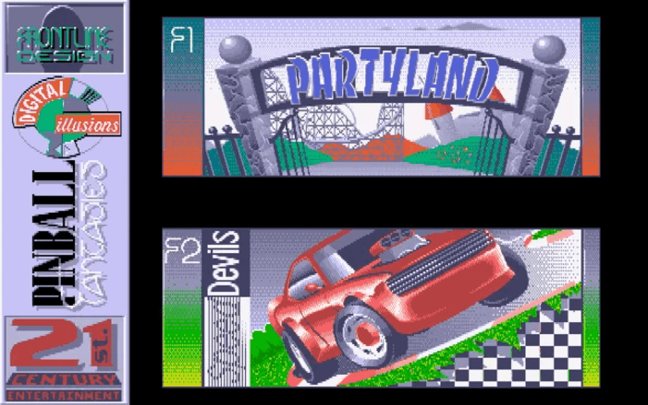 Gameplay screen of Pinball Fantasies (4/8) Gameplay screen of Pinball Fantasies (4/8)