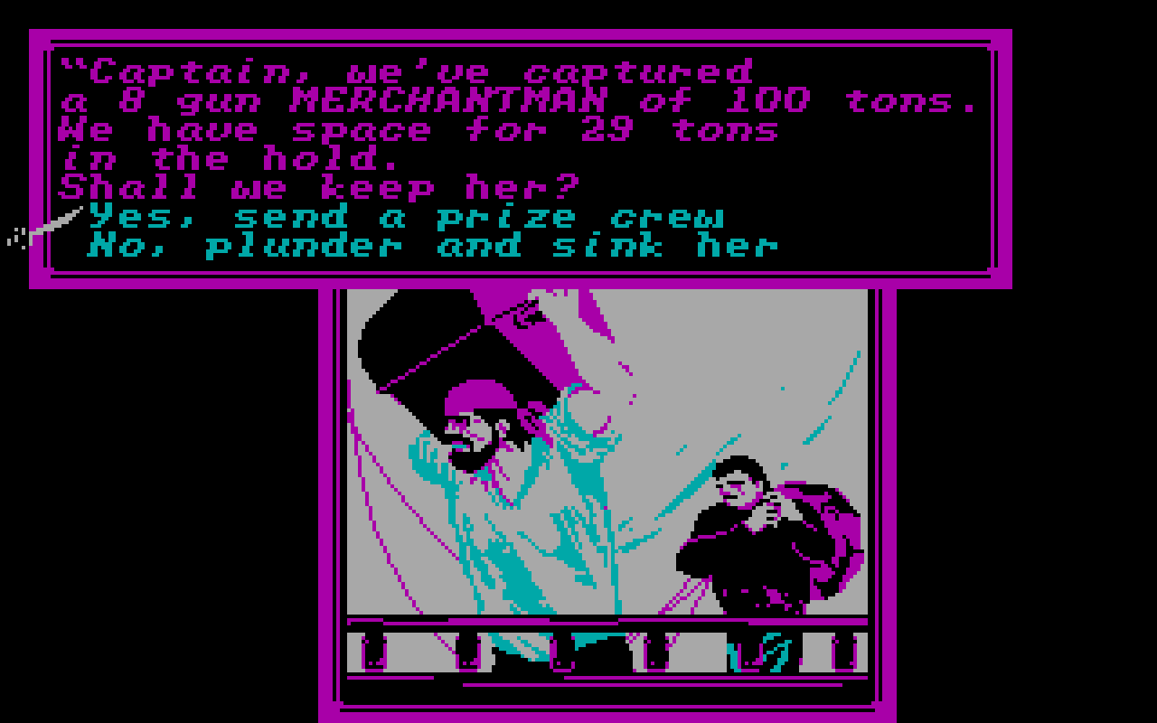 Gameplay screen of Sid Meier's Pirates! (3/8) Gameplay screen of Sid Meier's Pirates! (3/8)