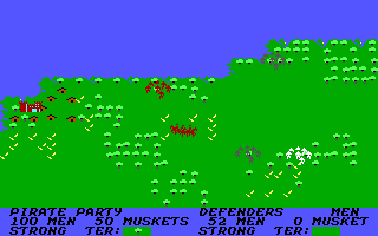 Gameplay screen of Sid Meier's Pirates! (4/8) Gameplay screen of Sid Meier's Pirates! (4/8)