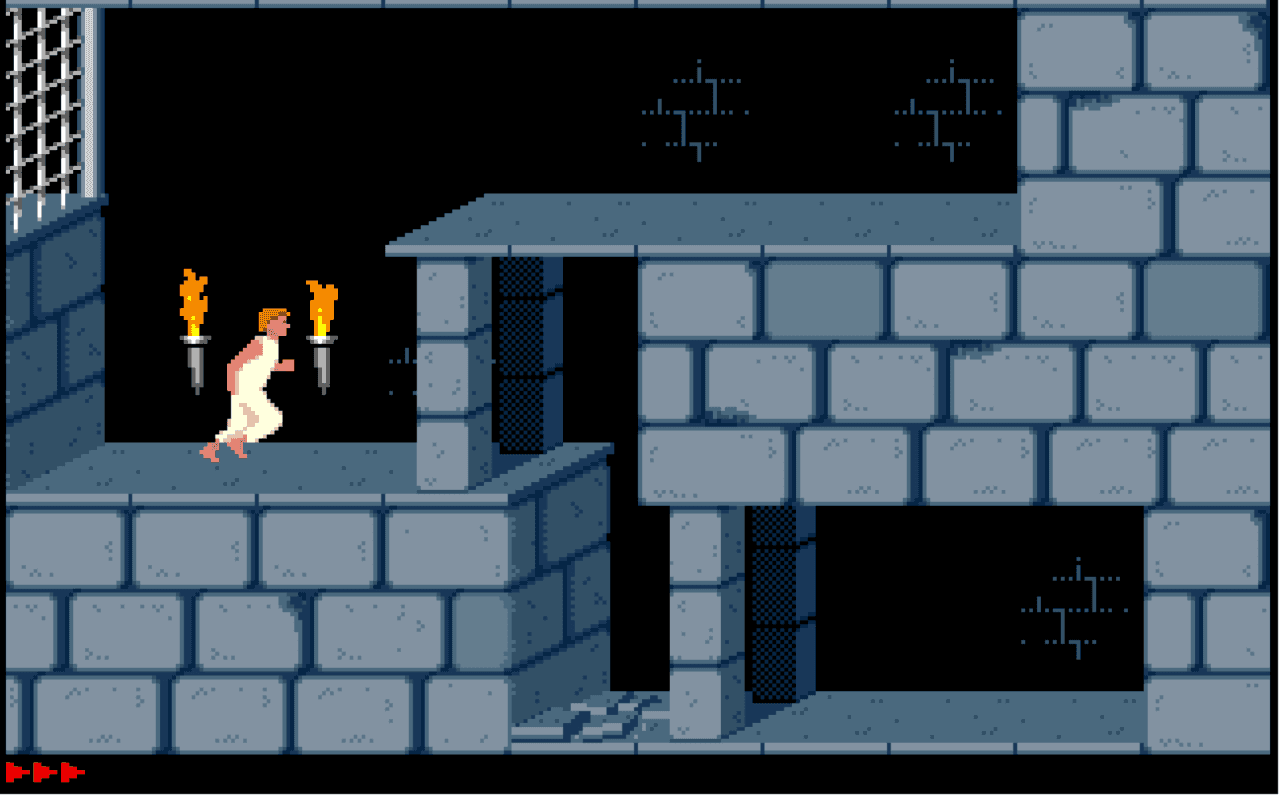 Gameplay screen of Prince of Persia (6/8) Gameplay screen of Prince of Persia (6/8)