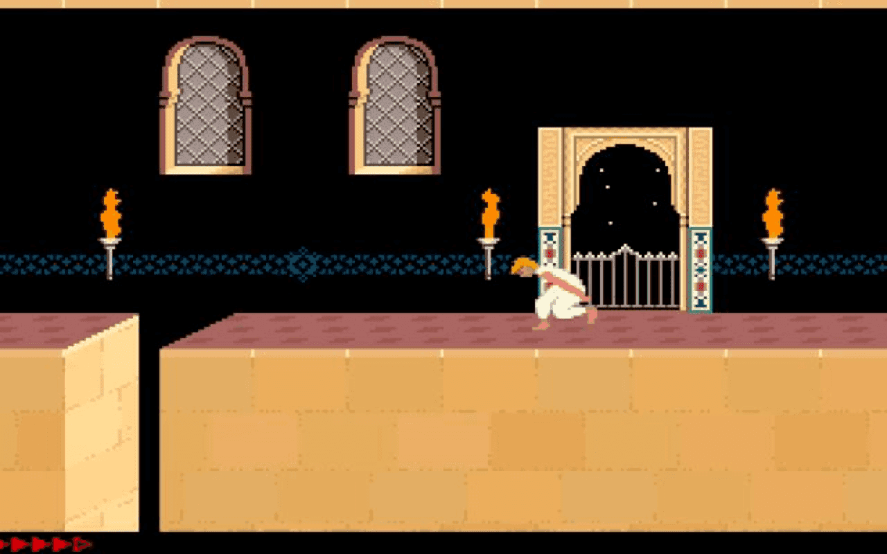 Gameplay screen of Prince of Persia (8/8) Gameplay screen of Prince of Persia (8/8)
