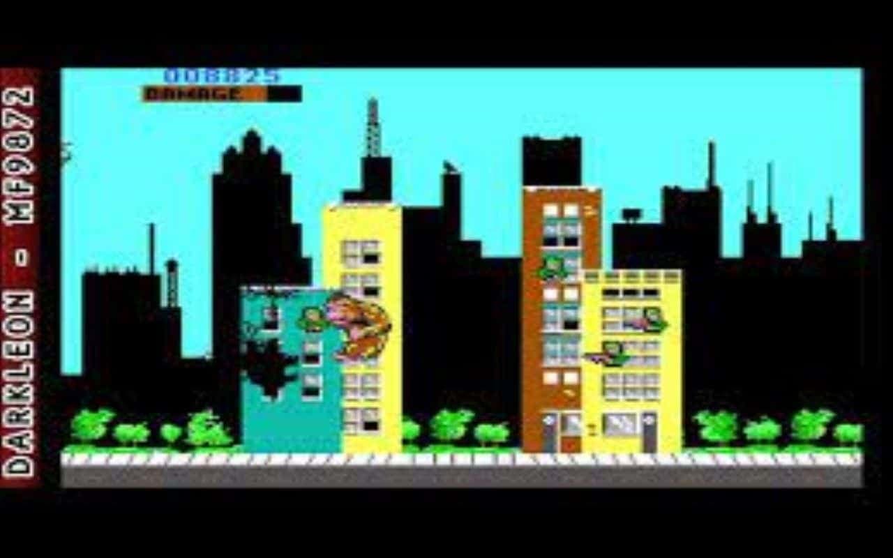 Gameplay screen of Rampage (2/4) Gameplay screen of Rampage (2/4)