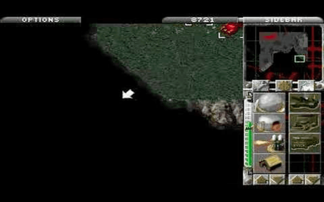Gameplay screen of Command & Conquer: Red Alert (5/8) Gameplay screen of Command & Conquer: Red Alert (5/8)