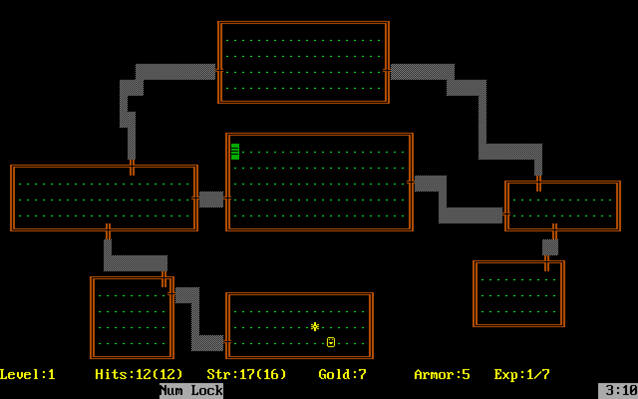 Gameplay screen of Rogue (3/8) Gameplay screen of Rogue (3/8)