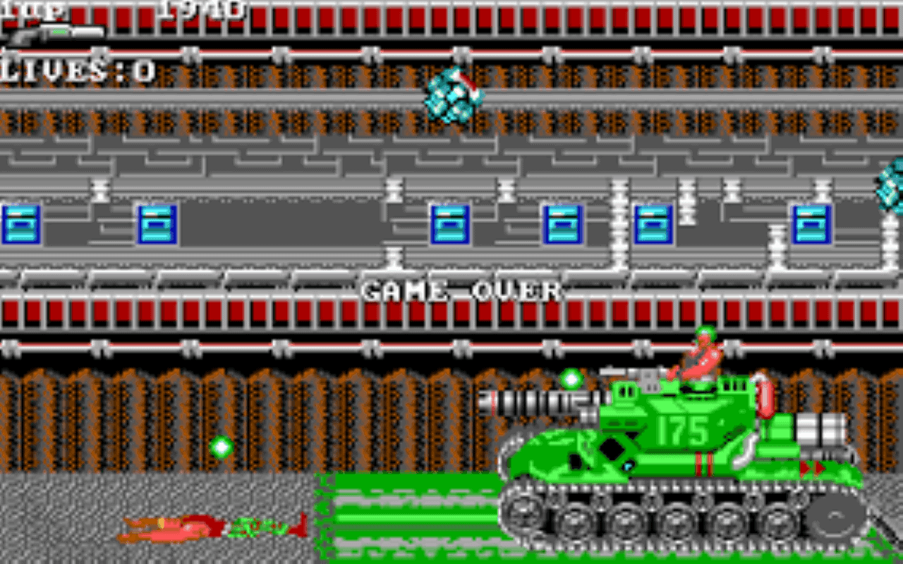 Gameplay screen of Super Contra (5/8) Gameplay screen of Super Contra (5/8)