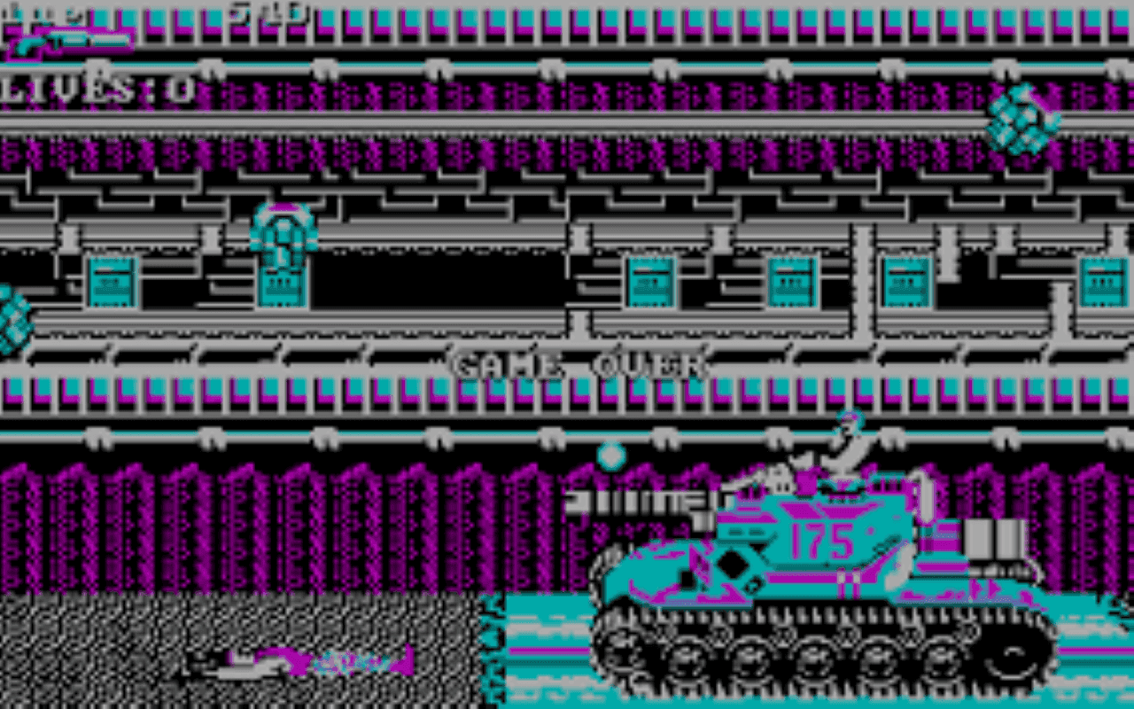 Gameplay screen of Super Contra (4/8) Gameplay screen of Super Contra (4/8)