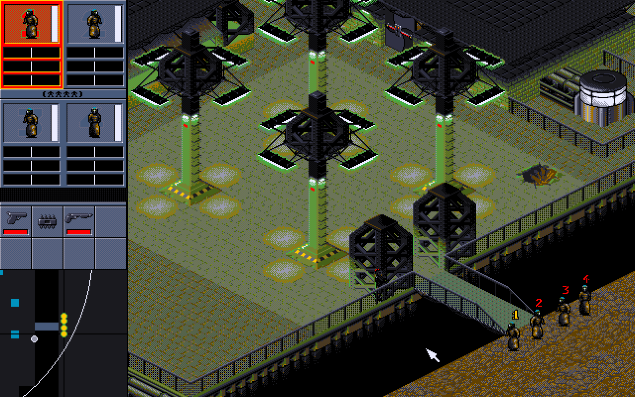 Gameplay screen of Syndicate (2/8) Gameplay screen of Syndicate (2/8)