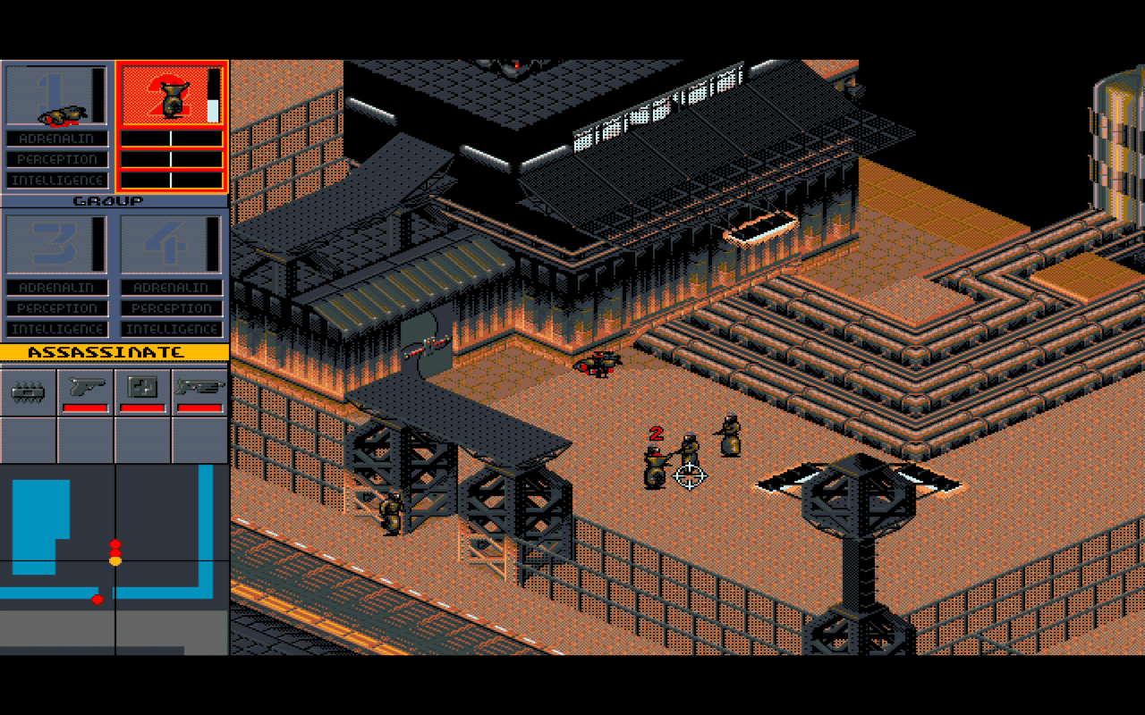 Gameplay screen of Syndicate (4/8) Gameplay screen of Syndicate (4/8)