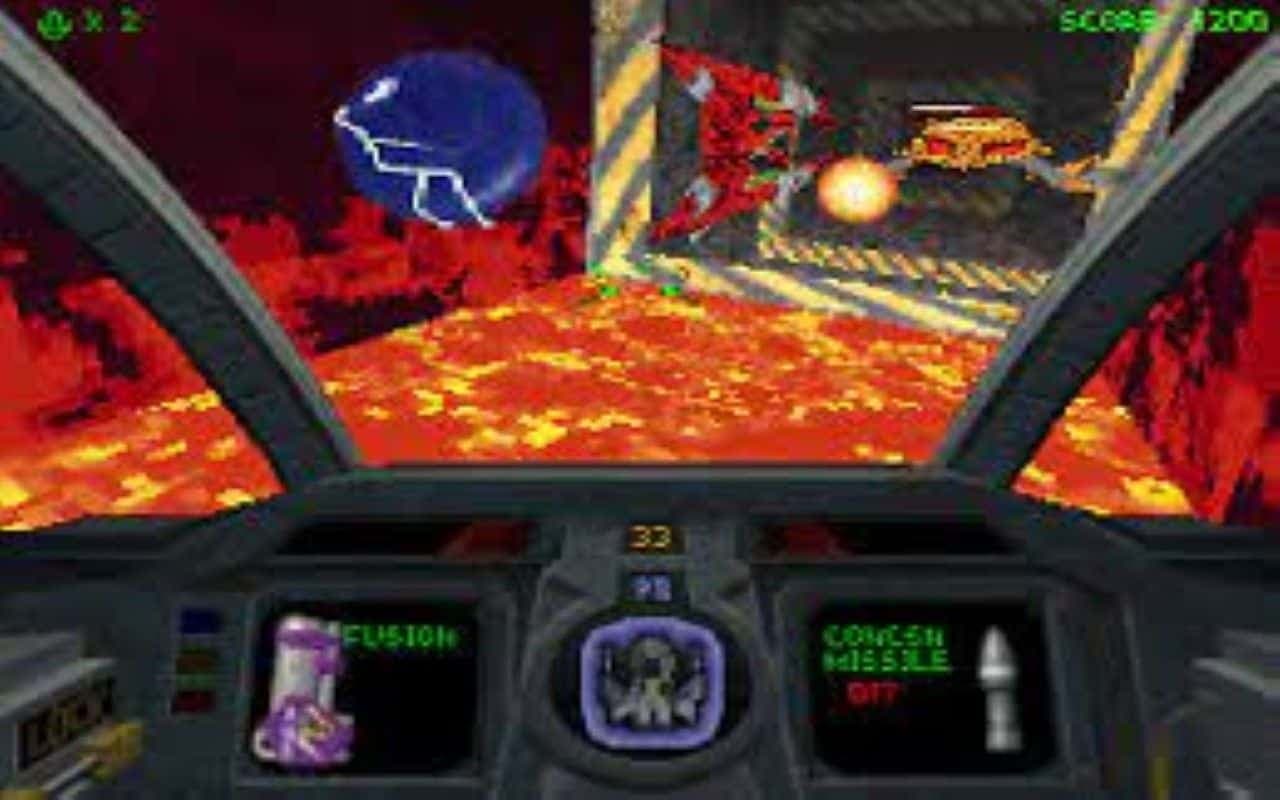 Gameplay screen of Descent (7/8) Gameplay screen of Descent (7/8)