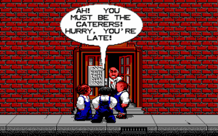 Gameplay screen of The Three Stooges (4/8) Gameplay screen of The Three Stooges (4/8)