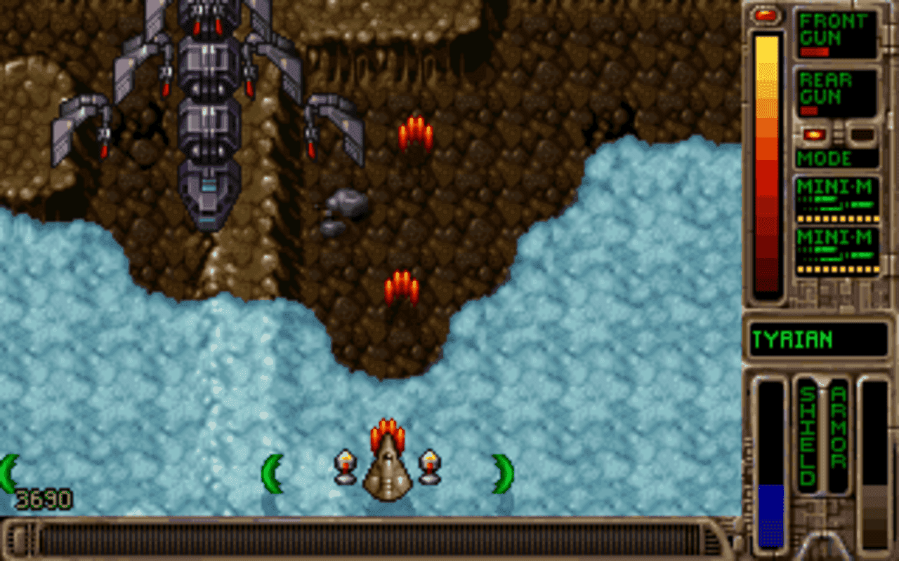 Gameplay screen of Tyrian (2/8) Gameplay screen of Tyrian (2/8)