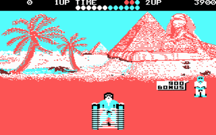 Gameplay screen of World Karate Championship (1/8) Gameplay screen of World Karate Championship (1/8)