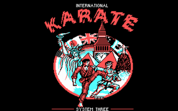 Gameplay screen of World Karate Championship (2/8) Gameplay screen of World Karate Championship (2/8)