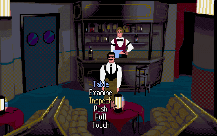 Gameplay screen of Cruise for a Corpse (2/8) Gameplay screen of Cruise for a Corpse (2/8)