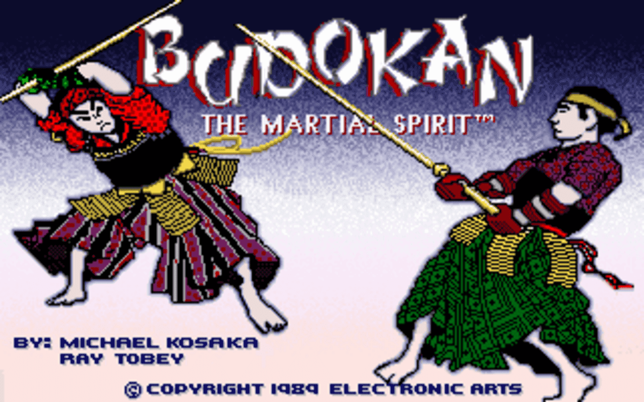 Gameplay screen of Budokan: The Martial Spirit (2/8) Gameplay screen of Budokan: The Martial Spirit (2/8)