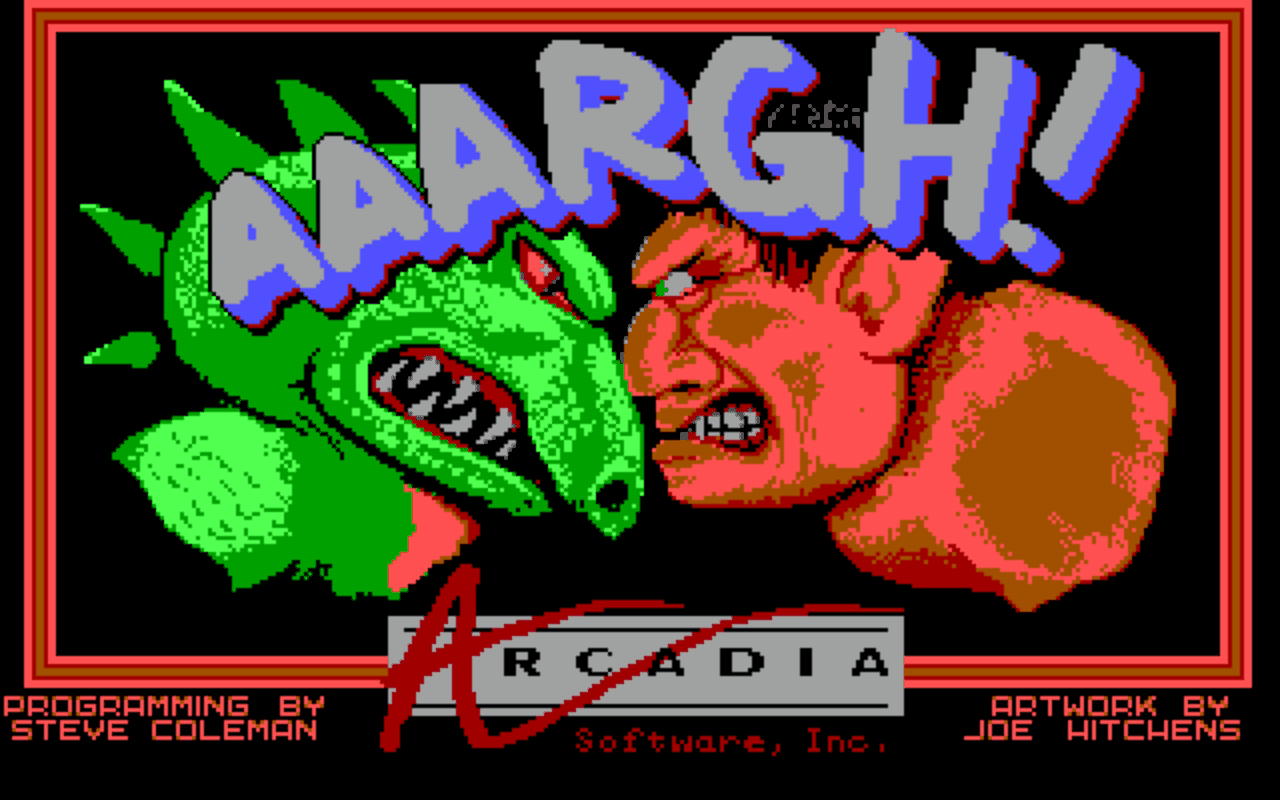 Gameplay screen of AAARGH! (2/8) Gameplay screen of AAARGH! (2/8)