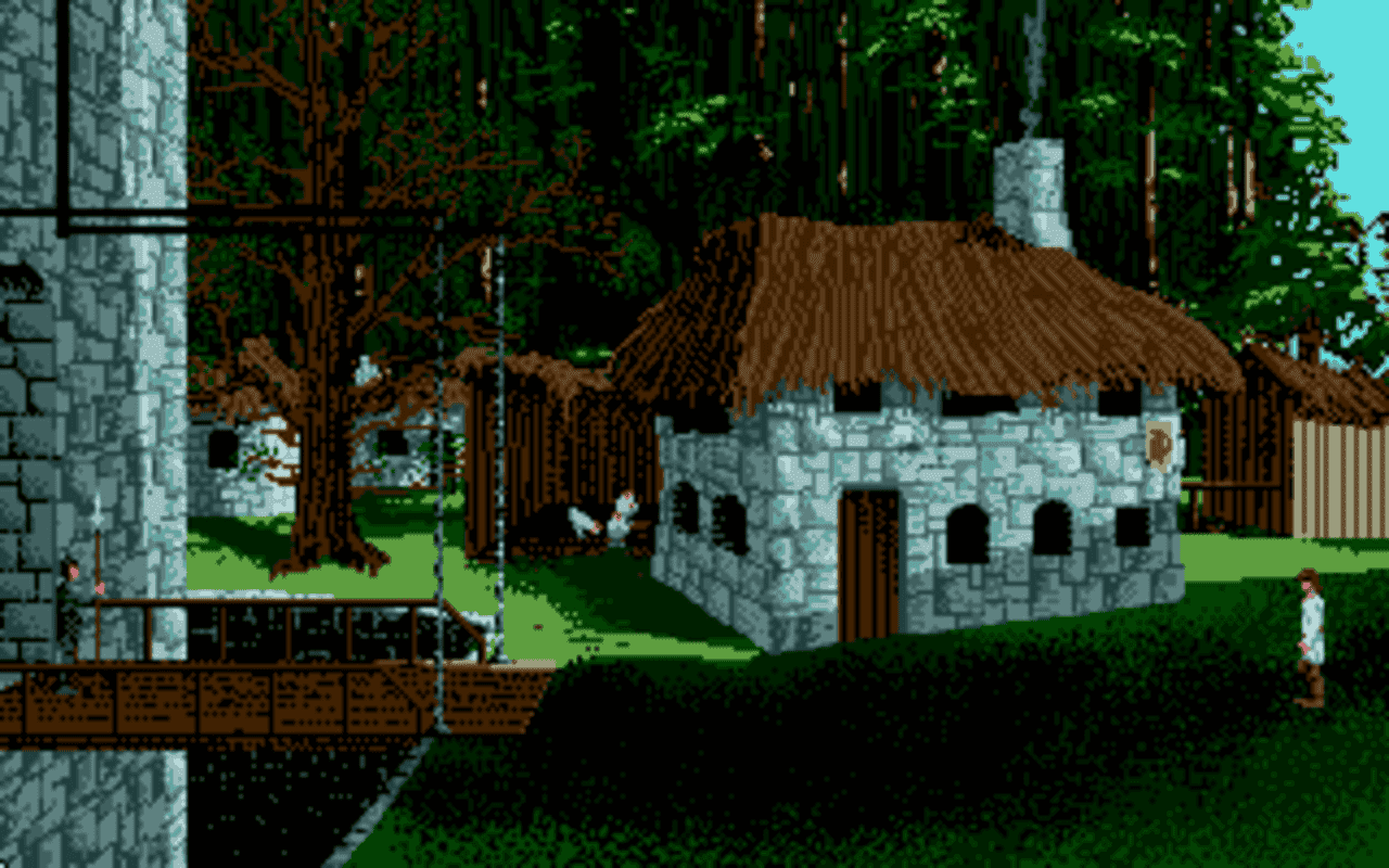 Gameplay screen of Future Wars: Adventures in Time (1/8) Gameplay screen of Future Wars: Adventures in Time (1/8)