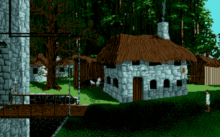 Gameplay screen of Future Wars: Adventures in Time (1/8) Gameplay screen of Future Wars: Adventures in Time (1/8)