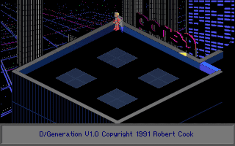 Gameplay screen of D/Generation (2/8) Gameplay screen of D/Generation (2/8)