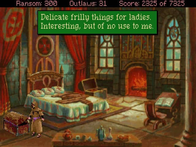 Gameplay screen of Conquests of the Longbow: The Legend of Robin Hood (3/8) Gameplay screen of Conquests of the Longbow: The Legend of Robin Hood (3/8)