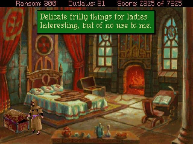 Gameplay screen of Conquests of the Longbow: The Legend of Robin Hood (3/8) Gameplay screen of Conquests of the Longbow: The Legend of Robin Hood (3/8)