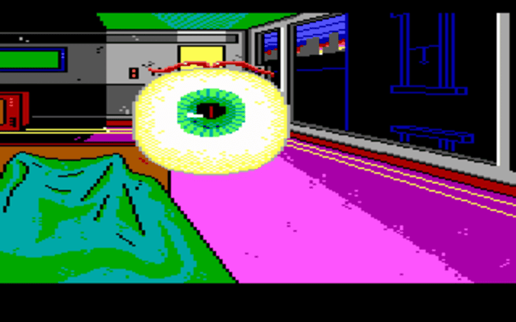 Gameplay screen of Manhunter: New York (5/8) Gameplay screen of Manhunter: New York (5/8)