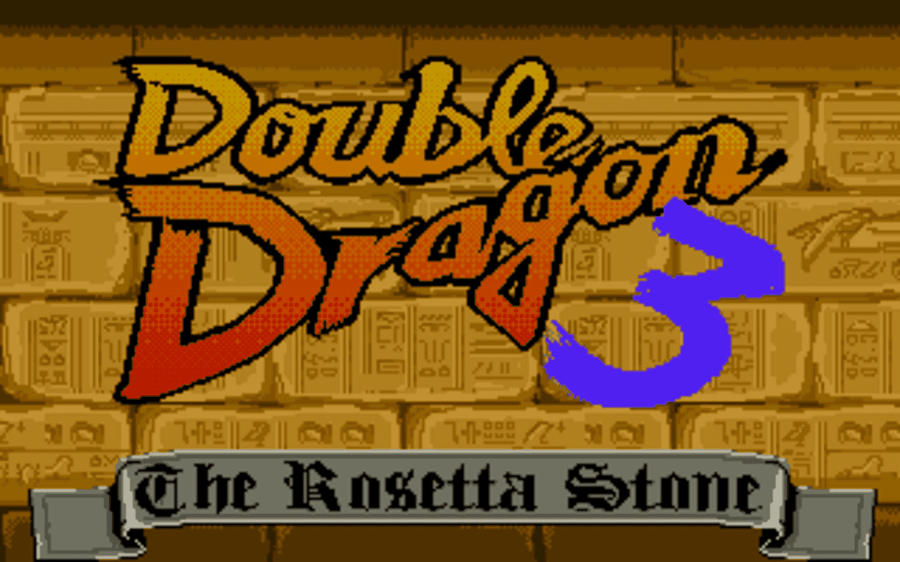 Gameplay screen of Double Dragon 3: The Rosetta Stone (1/8) Gameplay screen of Double Dragon 3: The Rosetta Stone (1/8)