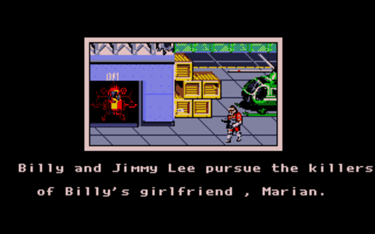 Gameplay screen of Double Dragon II: The Revenge (2/8) Gameplay screen of Double Dragon II: The Revenge (2/8)