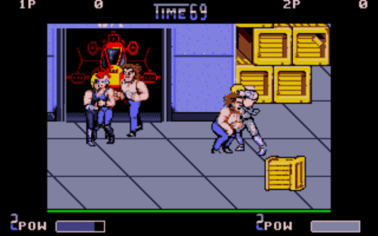 Gameplay screen of Double Dragon II: The Revenge (3/8) Gameplay screen of Double Dragon II: The Revenge (3/8)