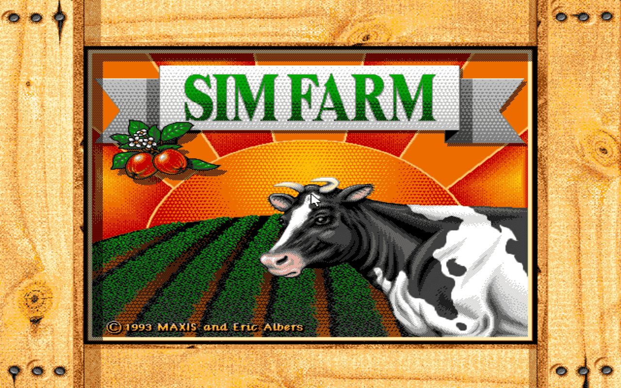 Gameplay screen of Sim Farm (1/8) Gameplay screen of Sim Farm (1/8)